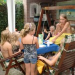 Buurbecue aan het Liewegje