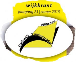 De nieuwe wijkkrant.