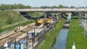Werkzaamheden Station Haarlem-Spaarnwoude