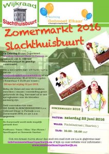 Zomermarkt Slachthuisbuurt