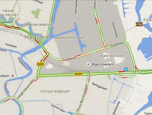 Afsluiting Amsterdamsevaart.