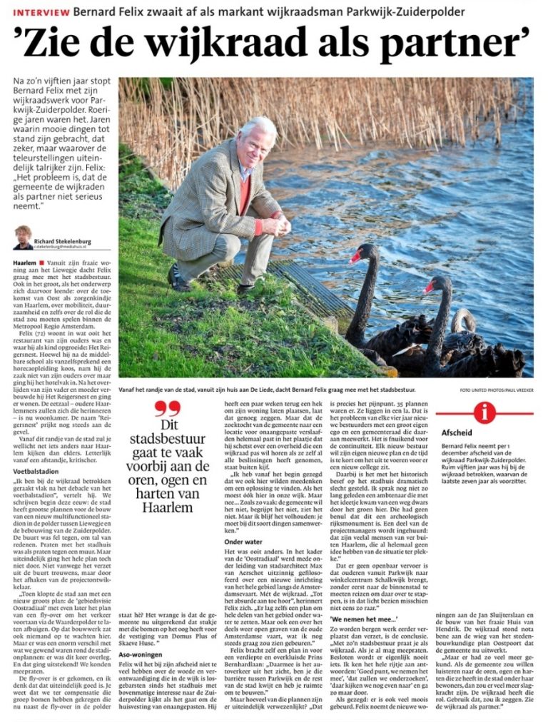 Bernard Felix Haarlems Dagblad digikrant