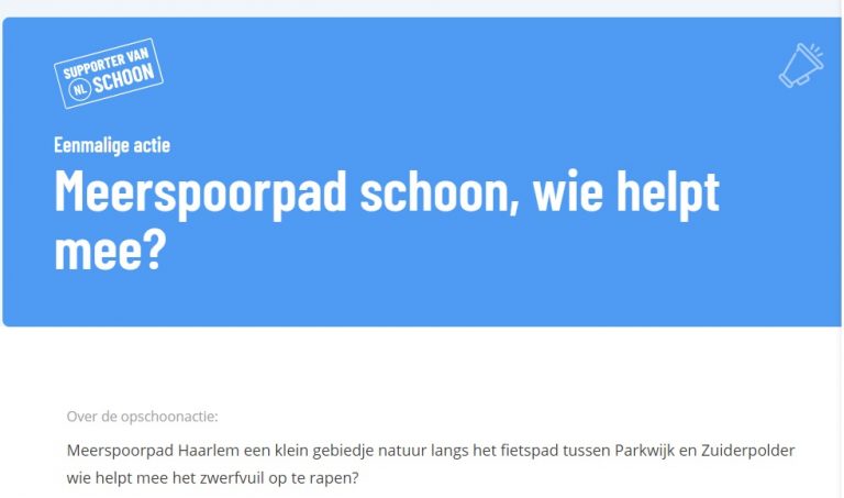 Opschoondag 18-03-2023