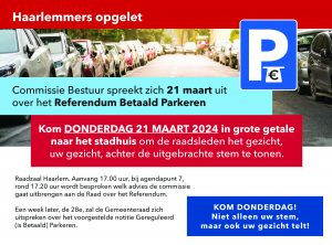 WAT GAAT DE GEMEENTE MET DE UITSLAG VAN HET REFERENDUM DOEN?