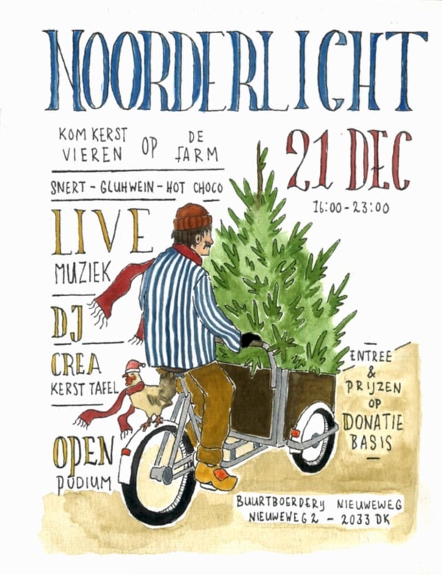 NOORDERLICHT KERSTVIERING Buurtboerderij Nieuweweg 2, 21 december