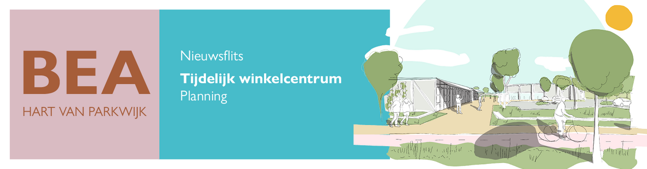 BEA-Park: Tijdelijk winkelcentrum Reinaldapark