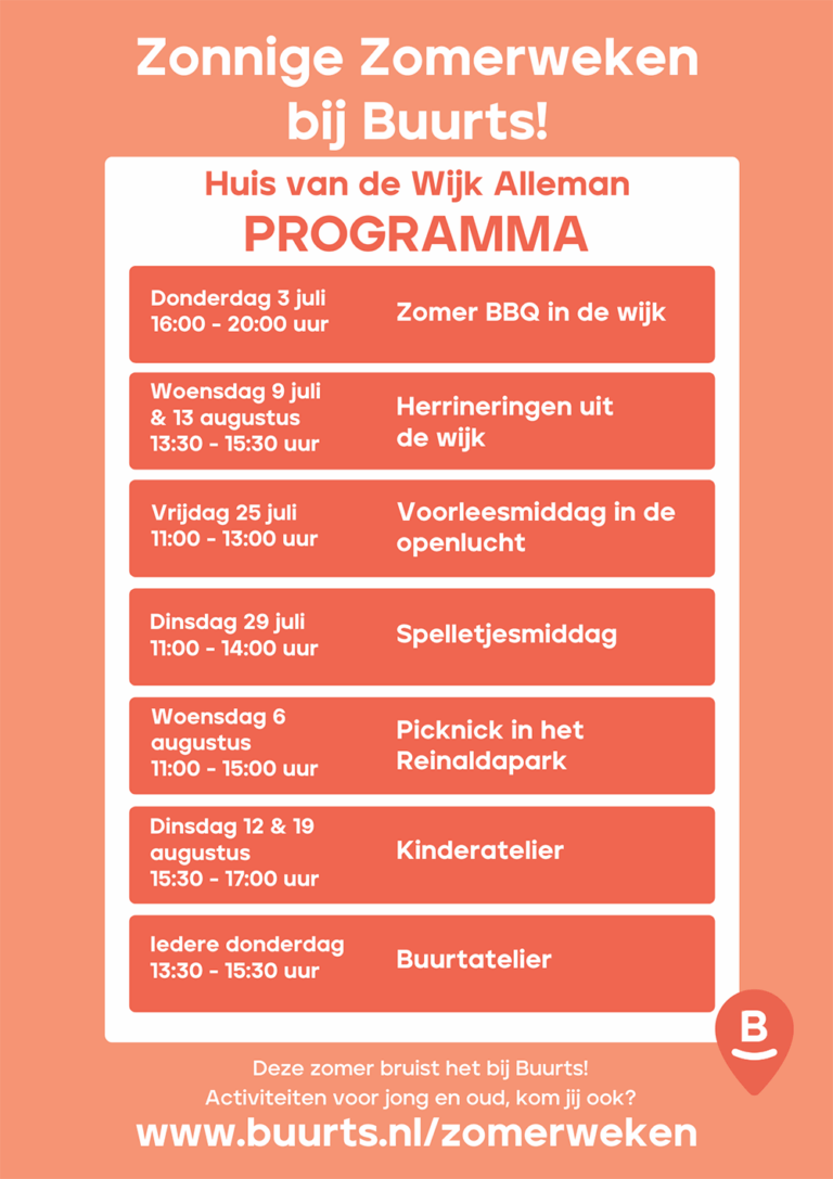 202507 - Buurts A4 - Zomerweken FLYER (1)