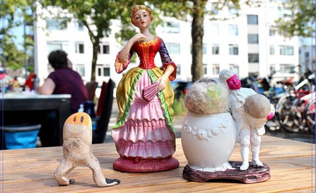 Van Zeggelenkunst Workshop in Turqoise