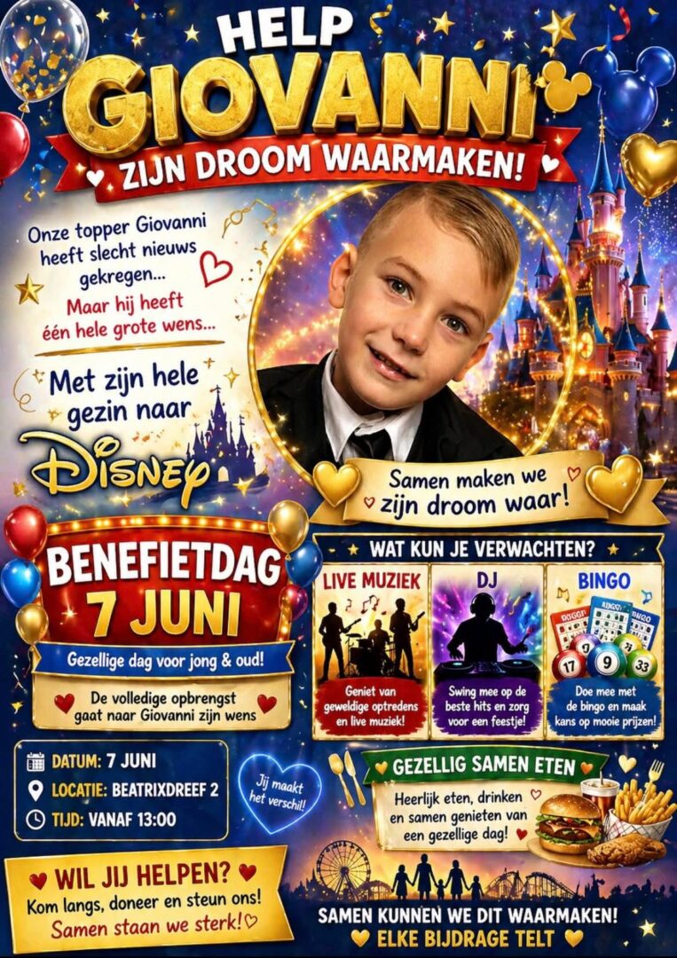 Giovanni benefietdag, 7 juni