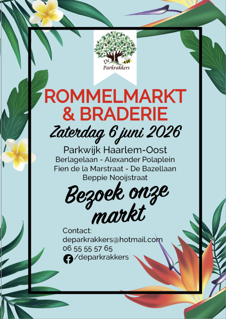 Jaarmarkt Parkwijk, 6 juni