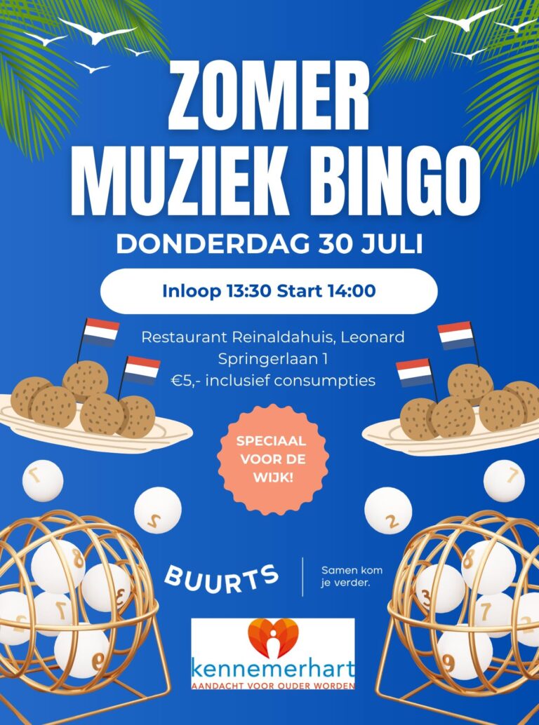 Zomer Muziek Bingo