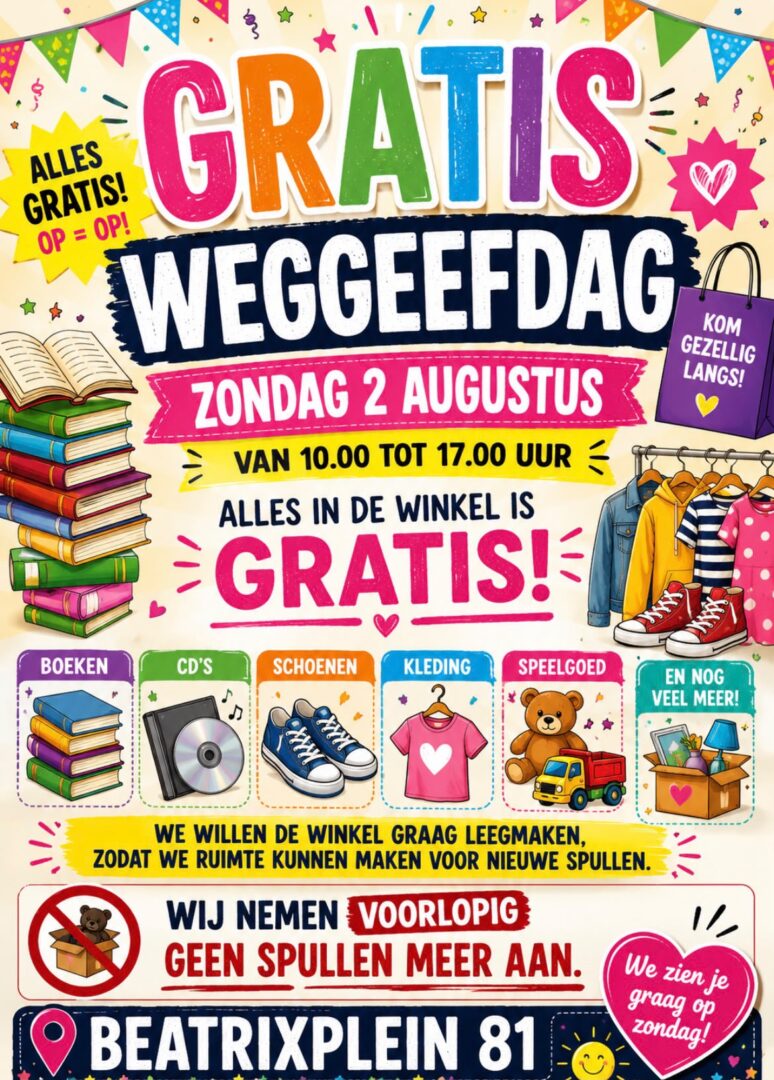 Voor wie het echt nodig heeft!